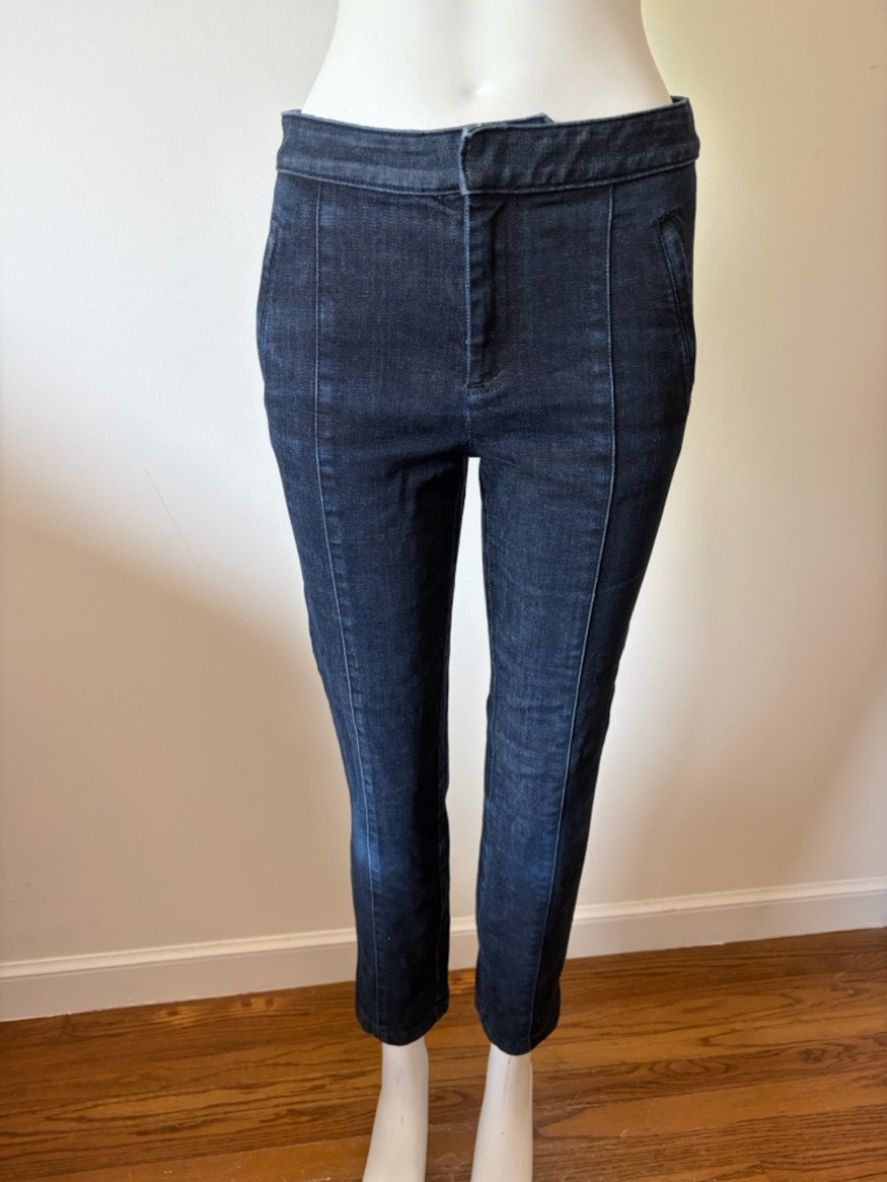 Tory Burch Slim Ankle Women’s Jeans – Dark Indigo